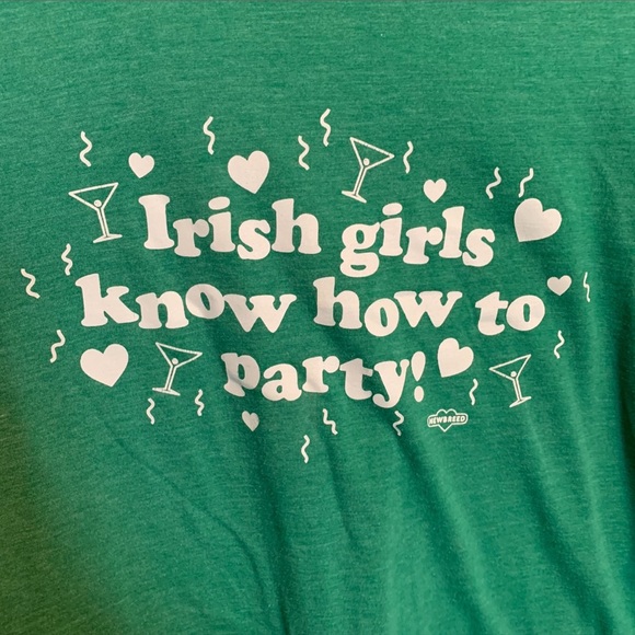 Irish Girls Know How to Party tee - Picture 2 of 4
